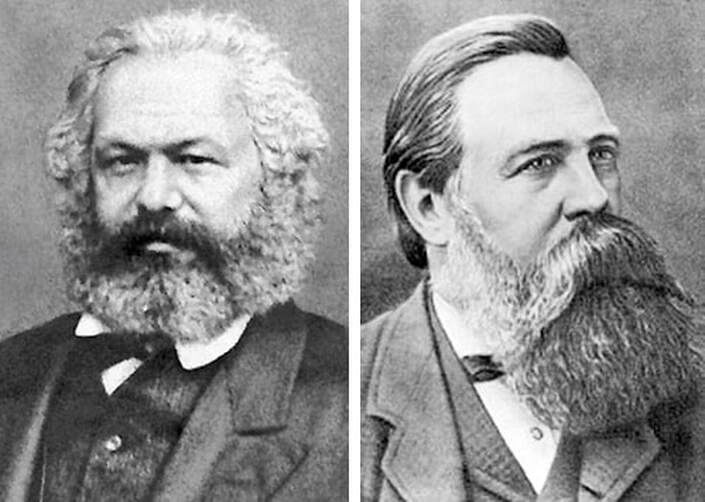 Karl Marx e Friedrich Engels